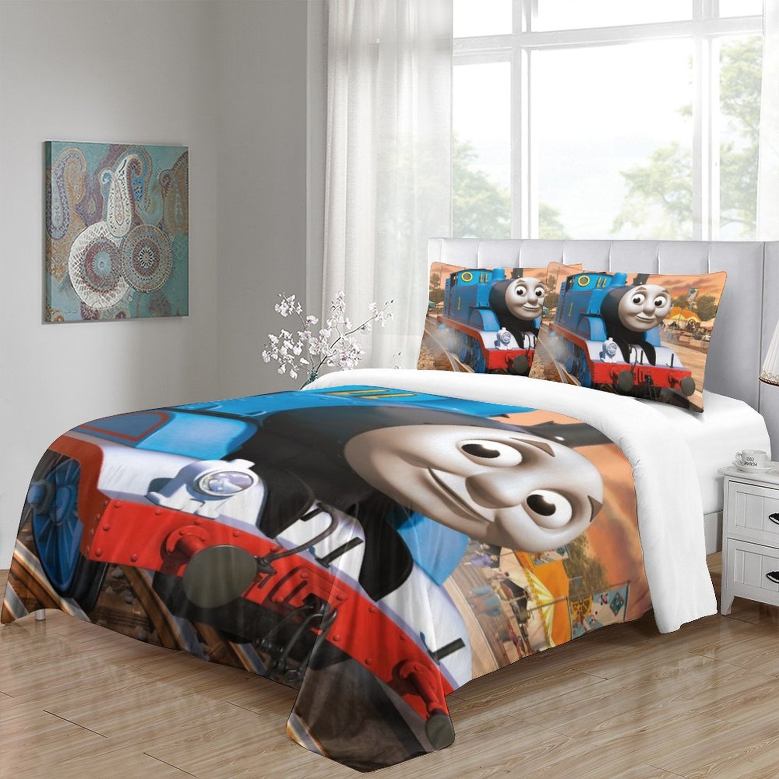 2024 NEW Thomas Bedding Set Quilt Duvet Cover Without Filler