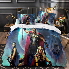 2024 NEW Thor 4 Love and Thunder Bedding Set Duvet Cover