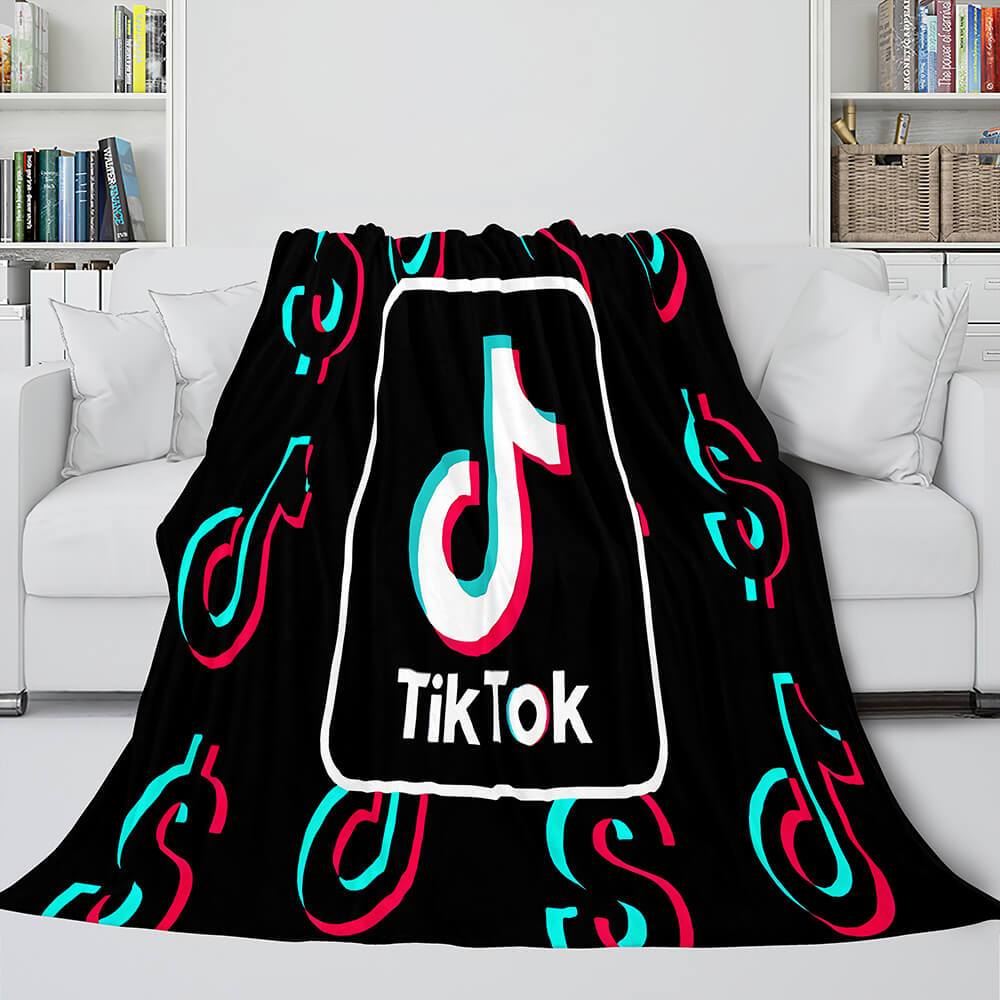 2025 NEW TikTok Blanket Tik Tok Flannel Fleece Blanket