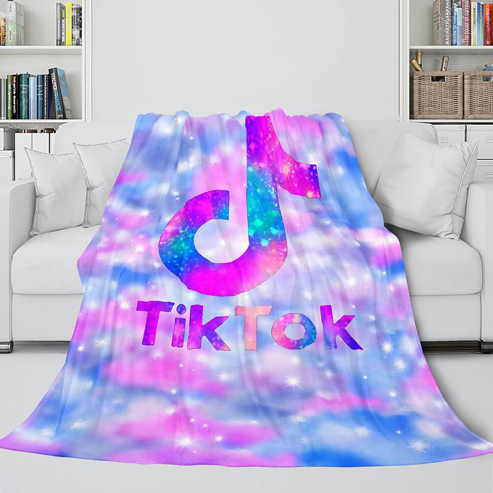 2025 NEW TikTok Blanket Tik Tok Flannel Fleece Blanket