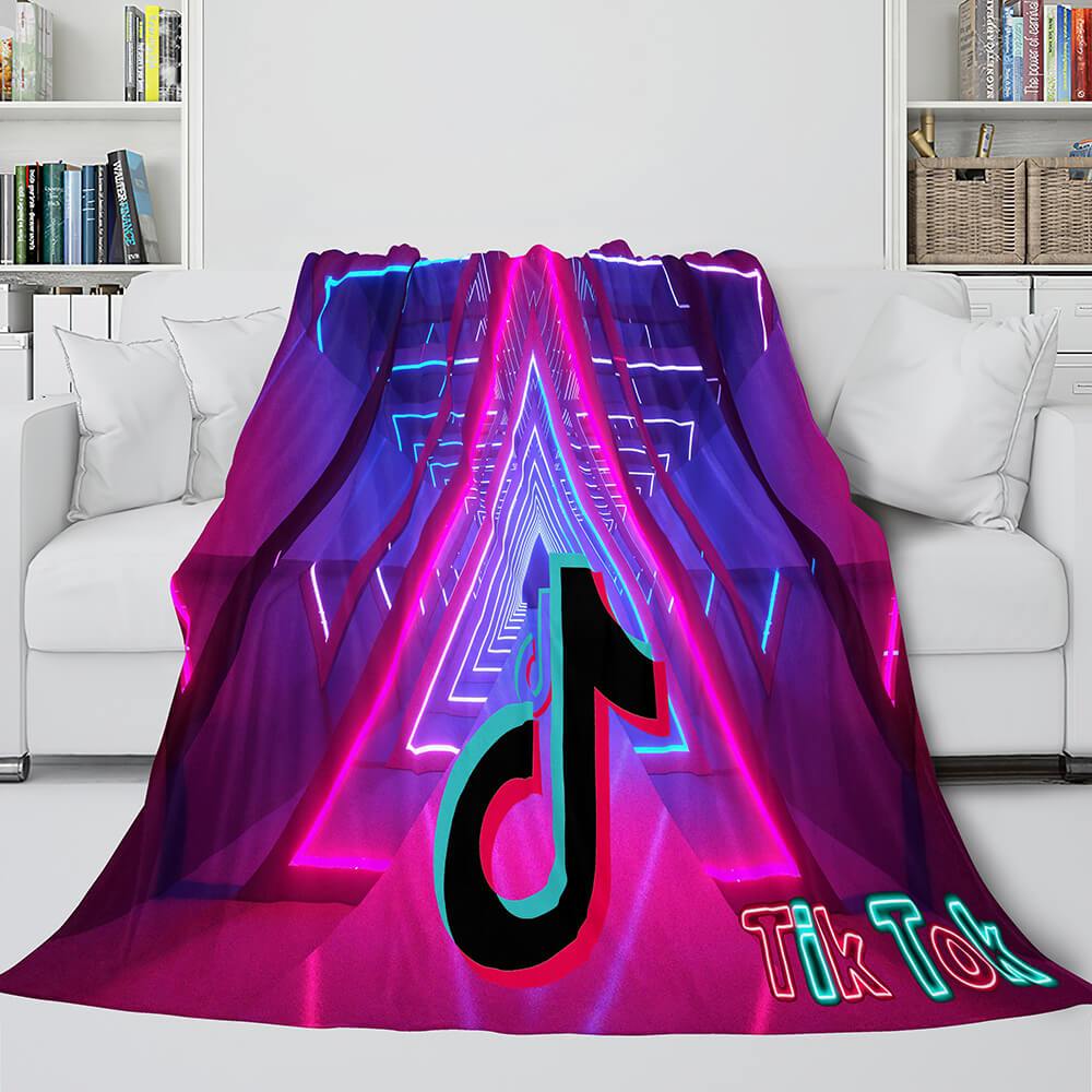 2025  NEW TikTok Soft Flannel Fleece Throw Blanket