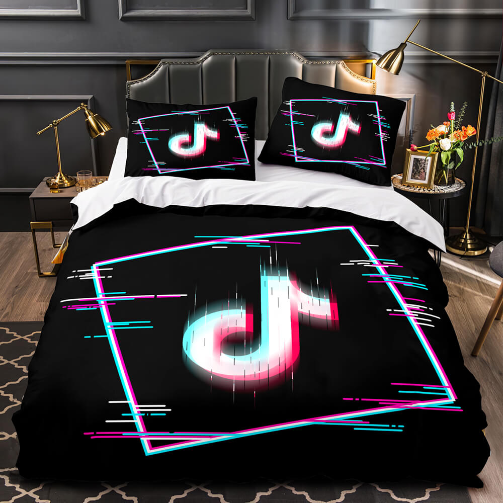 2025 NEW Tiktok Pattern Bedding Sets Tik Tok Quilt Duvet Without Filler