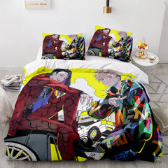 2024 NEW Tokyo Revengers Cosplay 3 Piece Bedding Set Quilt Cover