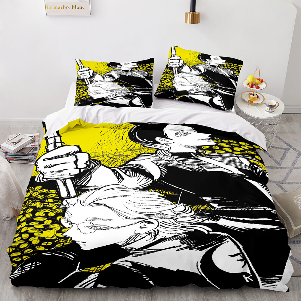 2024 NEW Tokyo Revengers Cosplay 3 Piece Bedding Set Quilt Cover