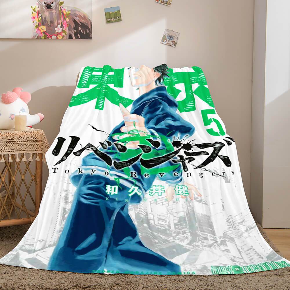 2024 NEW Tokyo Revengers Flannel Fleece Blanket