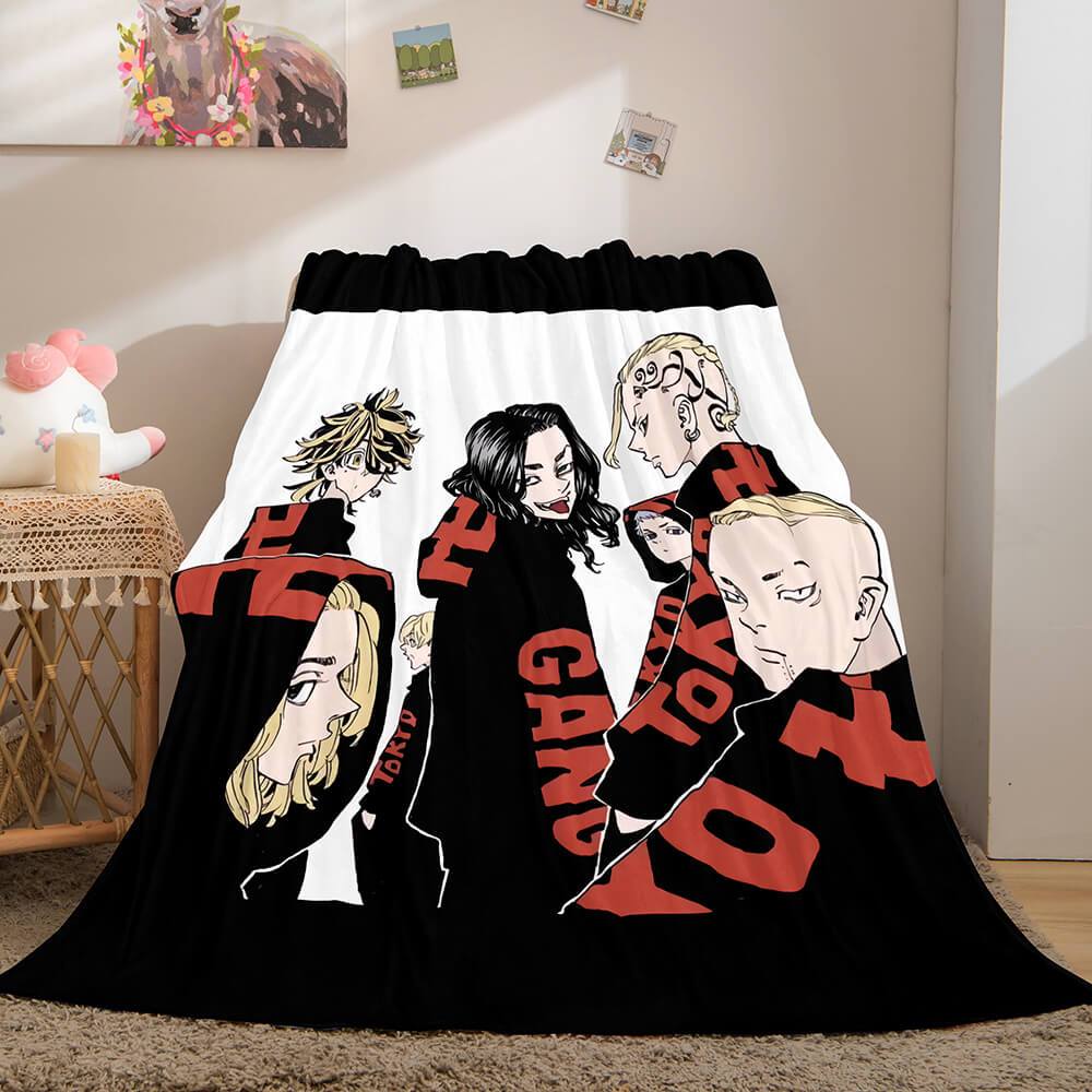 2024 NEW Tokyo Revengers Flannel Fleece Blanket