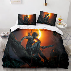 2024 NEW Tomb Raider Cosplay Bedding Sets Quilt Covers Without Filler