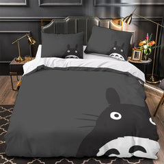 2024 NEW Tonari no Totoro Bedding Set Quilt Duvet Cover Without Filler