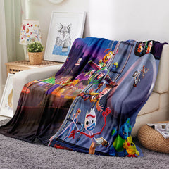 2025 NEW Toy Story Pattern Blanket Flannel Throw Room Decoration
