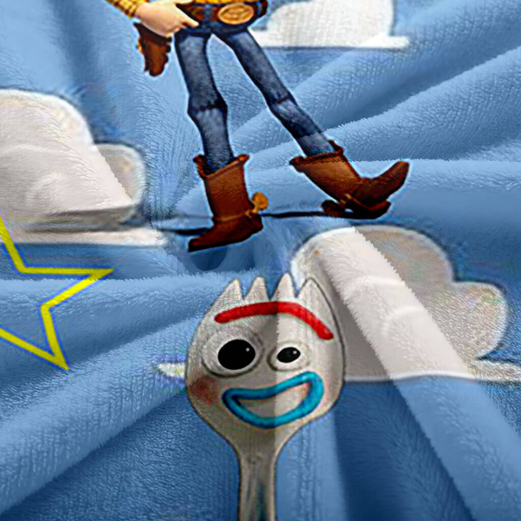 2025 NEW Toy Story Pattern Blanket Flannel Throw Room Decoration