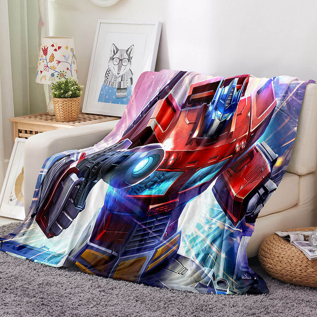 2024 NEW Transformers Blanket Flannel Throw Room Decoration