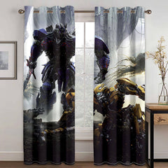 2025 NEW Transformers Curtains Cosplay Blackout Window Treatments Drapes for Room Decor