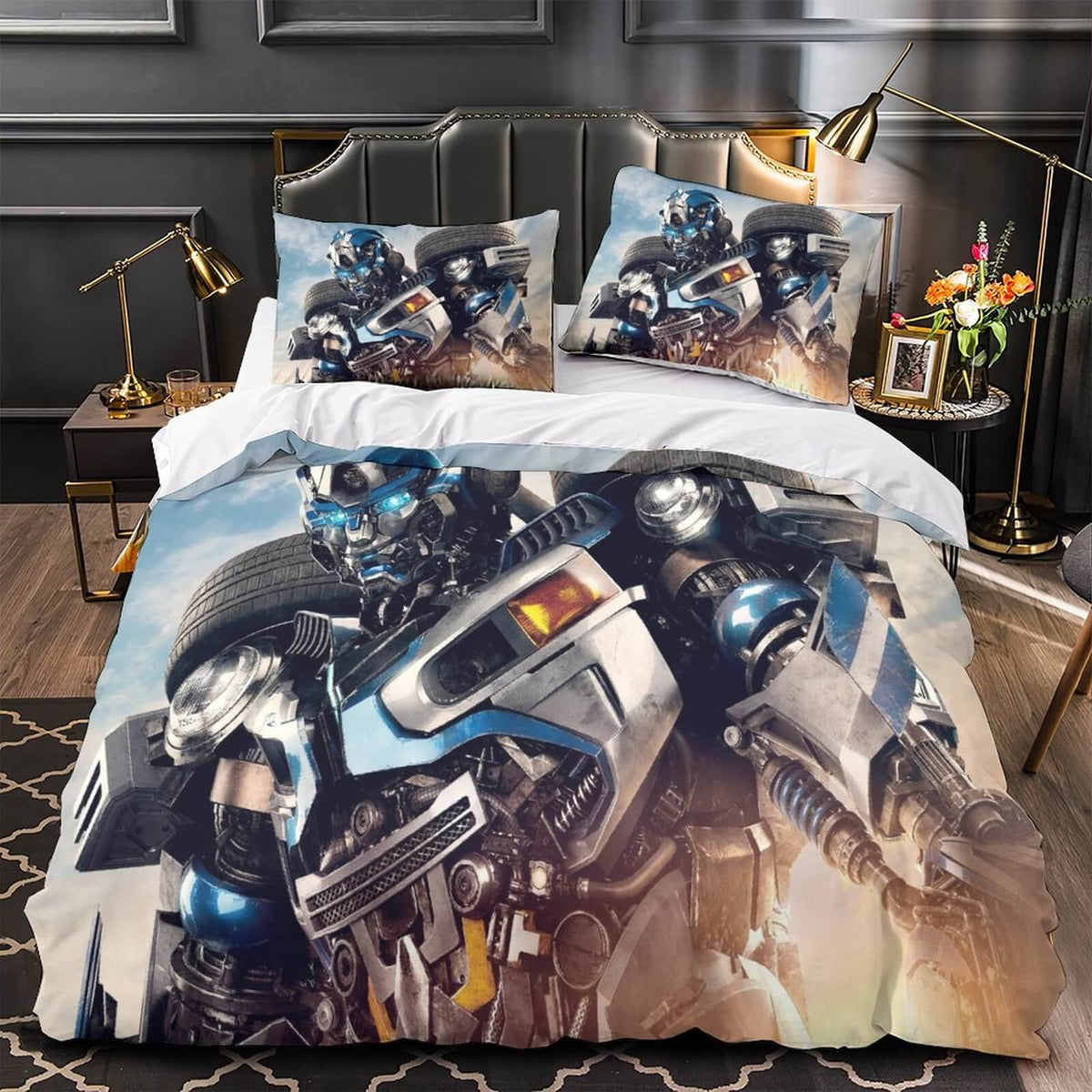 2024 NEW Transformers Mirage Bedding Set Quilt Duvet Cover