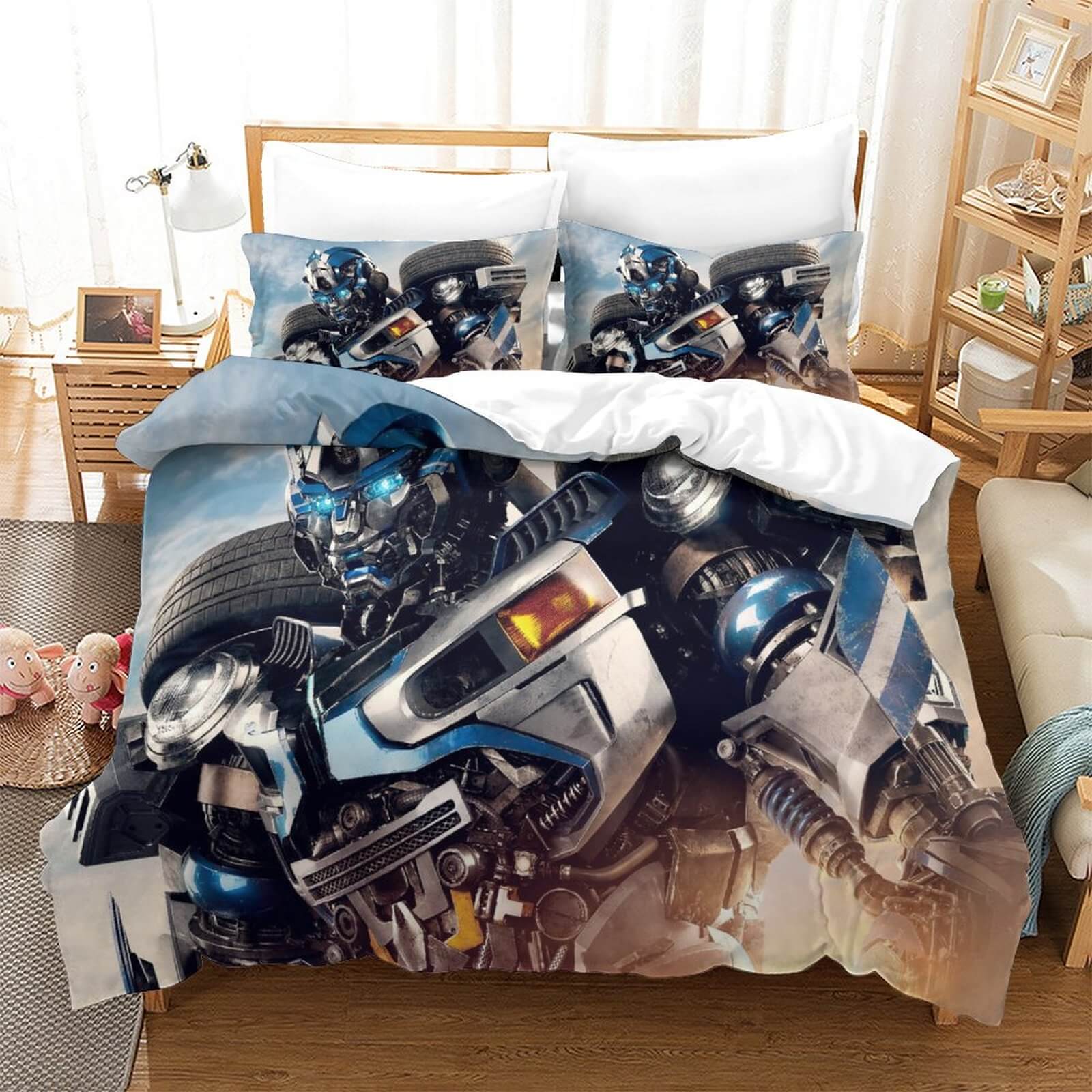 2024 NEW Transformers Mirage Bedding Set Quilt Duvet Cover