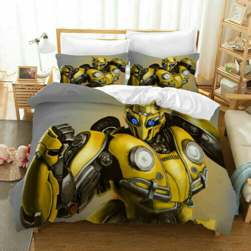 2024 NEW Transformers Bedding Set Pattern Quilt Cover Without Filler