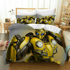 2024 NEW Transformers Optimus Prime Cosplay Bedding Set Quilt Cover