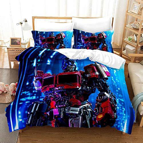 2024 NEW Transformers Bedding Set Pattern Quilt Cover Without Filler