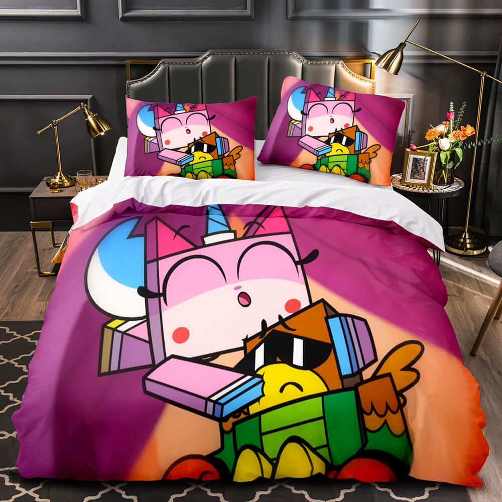 2025 NEW Unikitty Bedding Set Quilt Duvet Cover Bedding Sets for Kids Gift