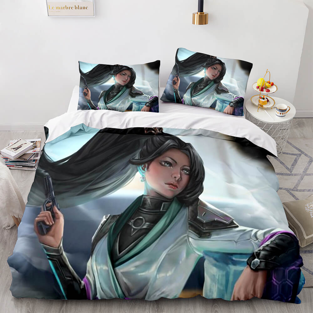 2024 NEW VALORANT Bedding Set Cosplay Quilt Cover Without Filler