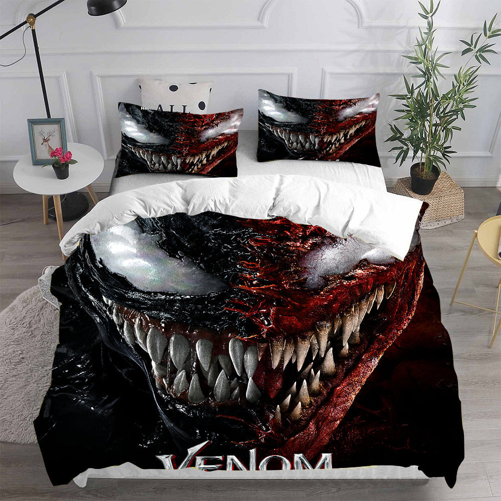 2024 NEW Venom 2 Let There Be Carnage Bedding Set Quilt Covers Without Filler