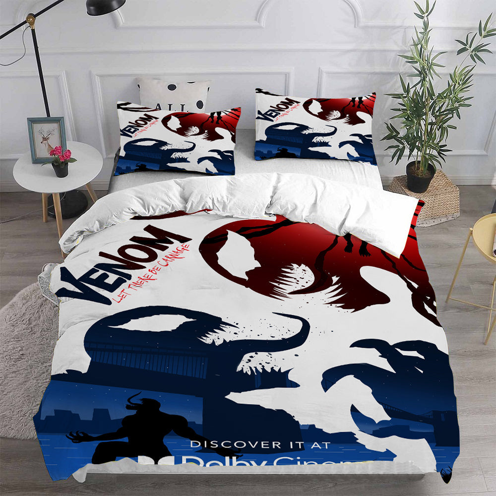 2024 NEW Venom 2 Let There Be Carnage Bedding Set Quilt Covers Without Filler