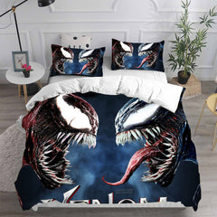 2024 NEW Venom 2 Let There Be Carnage Cosplay Bedding Set Quilt Cover
