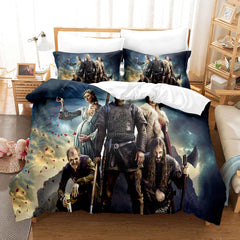 2024 NEW Viking Cosplay Bedding Set Quilt Cover Without Filler
