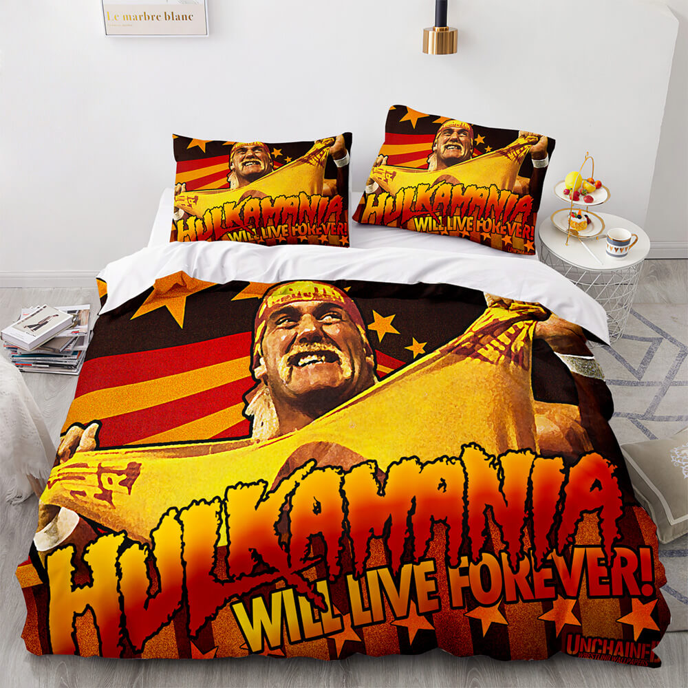 2024 NEW WWE RAW Cosplay Bedding Sets Soft Quilt Cover Without Filler