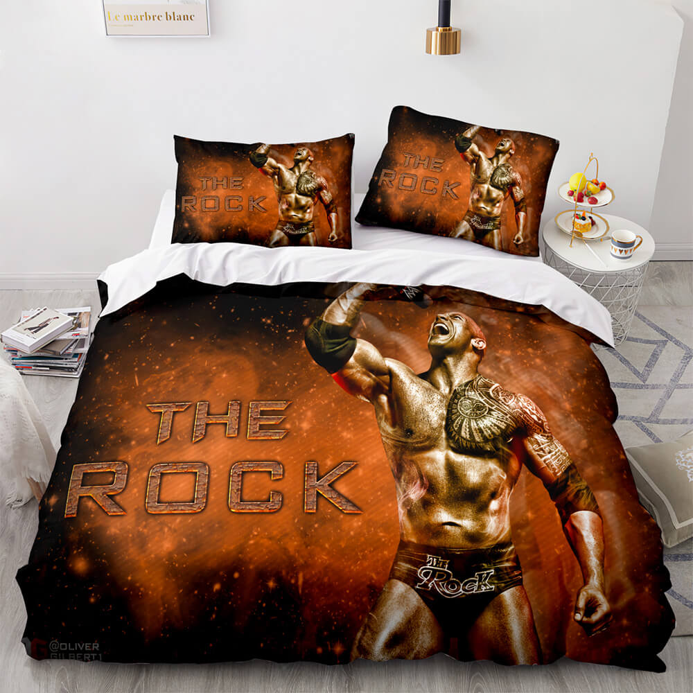 2024 NEW WWE RAW Cosplay Bedding Sets Soft Quilt Cover Without Filler