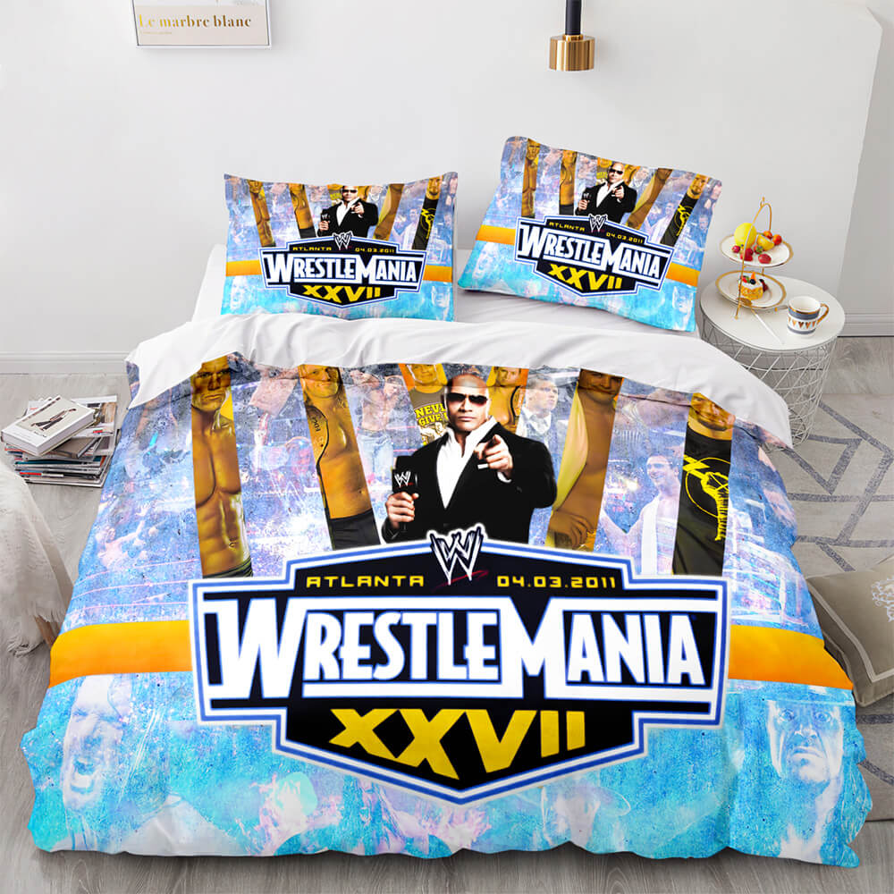 2024 NEW WWE RAW Cosplay Bedding Sets Soft Quilt Cover Without Filler