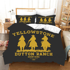 Yellowstone Duvet Cover Quilt Cover Pillowcase Bedding Set