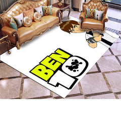 Ben 10 #1 Graphic Carpet Living Room Bedroom Sofa Rug Door Mat Kitchen Bathroom Mats for Kids