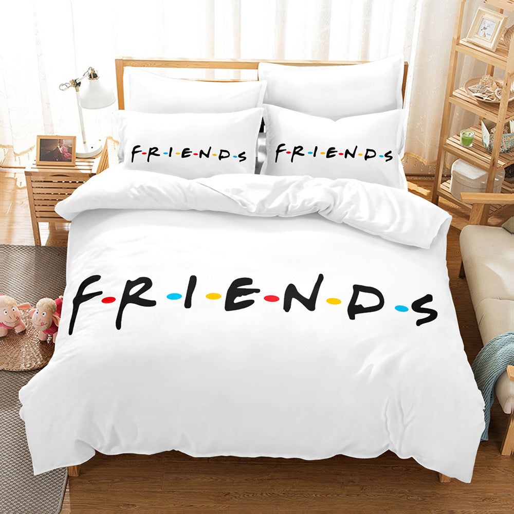 Friends #1 Duvet Cover Quilt Cover Pillowcase Bedding Set Bed Linen Home Decor