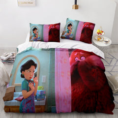 Turning Red #5 Duvet Cover Quilt Cover Pillowcase Bedding Set Bed Linen Home Decor