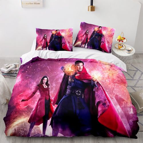 Doctor Strange in the Multiverse of Madness #10 Duvet Cover Quilt Cover Pillowcase Bedding Set Bed Linen Home Decor