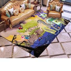 Cuphead Graphic Carpet Living Room Bedroom Sofa Rug Door Mat Kitchen Bathroom Mats for Kids