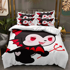 Kuromi #8 Duvet Cover Quilt Cover Pillowcase Bedding Set Bed Linen Home Decor