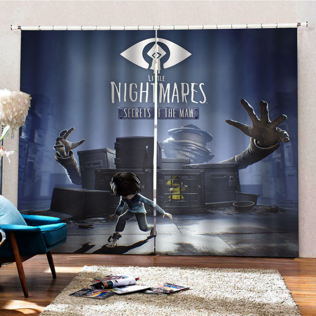 Little Nightmare Blackout Curtain for Living Room Bedroom Window Treatment