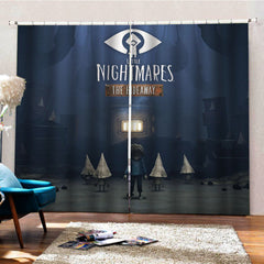 Little Nightmare Blackout Curtain for Living Room Bedroom Window Treatment