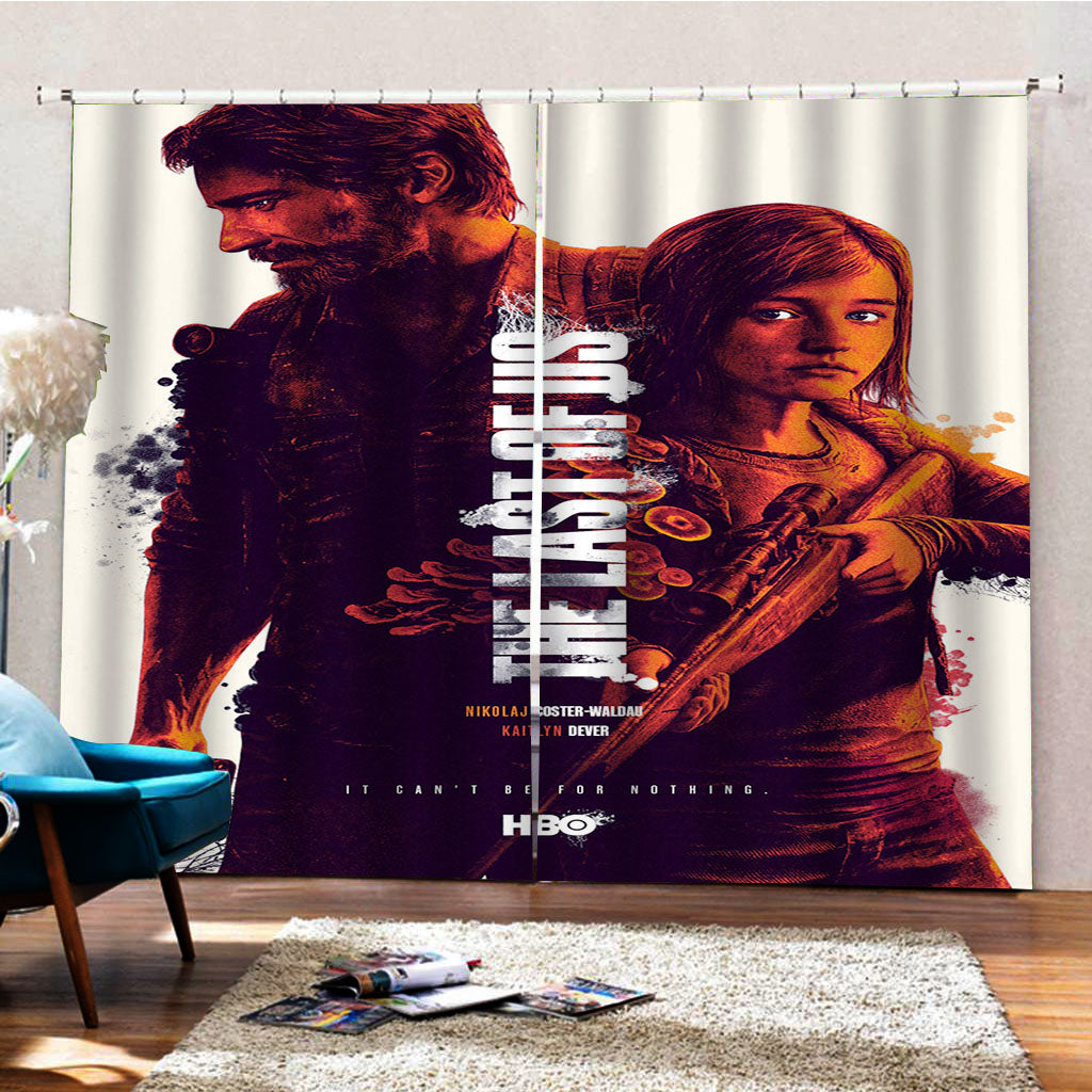 The Last of Us Blackout Curtain for Living Room Bedroom Window Treatment