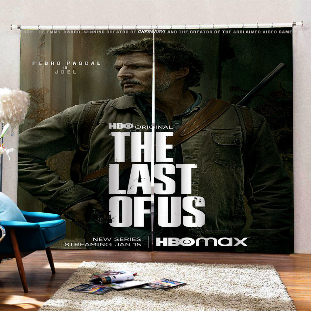 The Last of Us Blackout Curtain for Living Room Bedroom Window Treatment